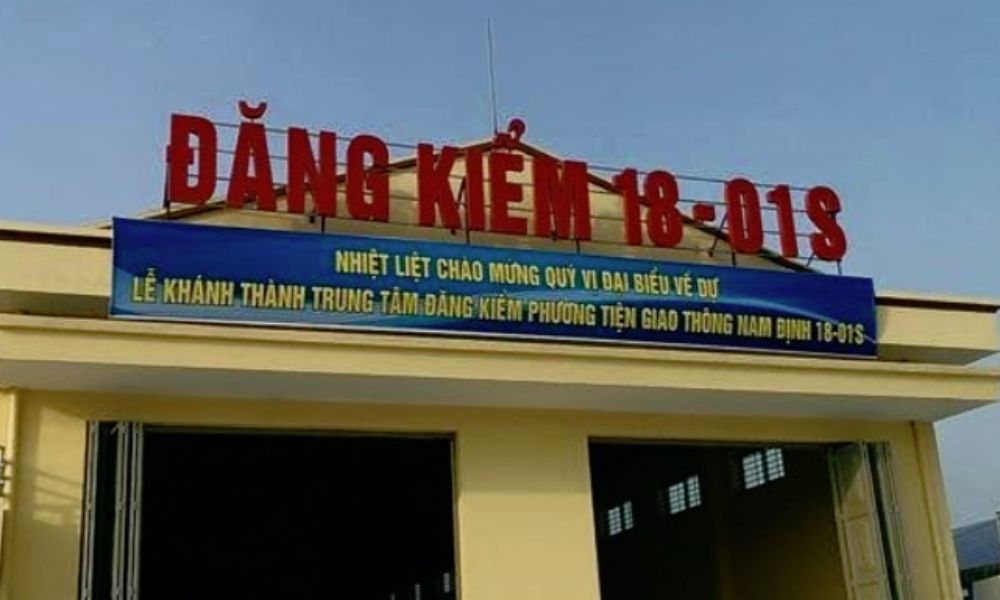 Trung tâm đăng kiểm Nam Định 1801s 