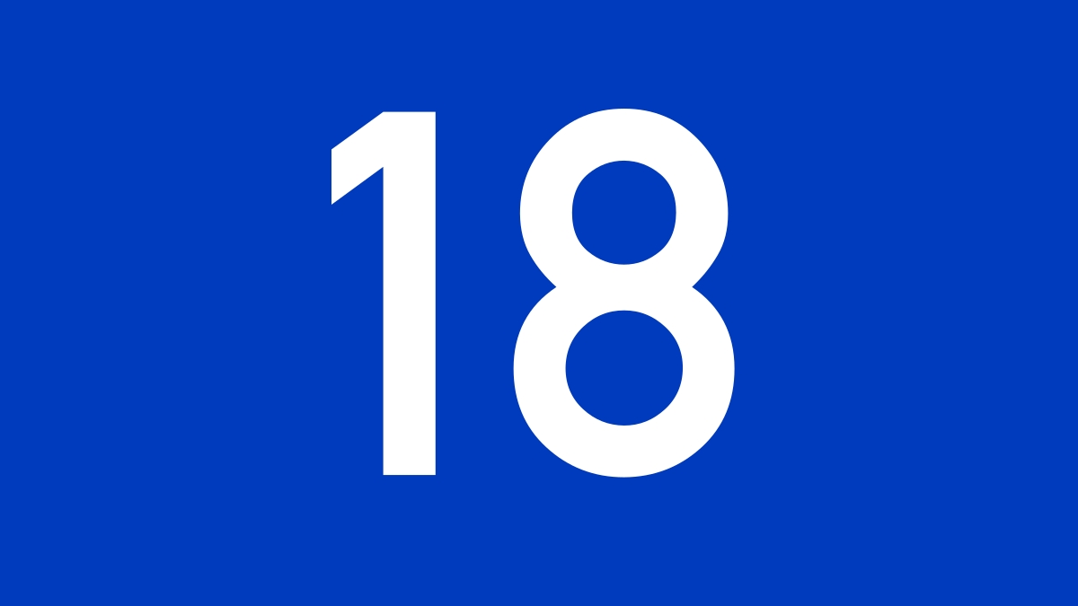 Số 18 có ý nghĩa gì? Bật mí ý nghĩa bí ẩn đằng sau con số