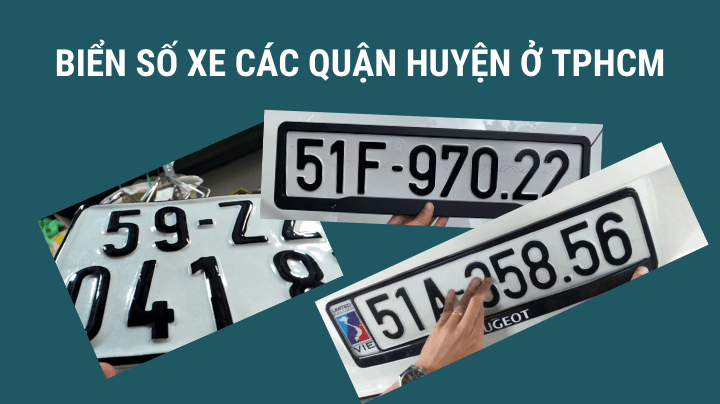 Biển số xe TPHCM (Sài Gòn): CẬP NHẬT đầu số 01/2024
