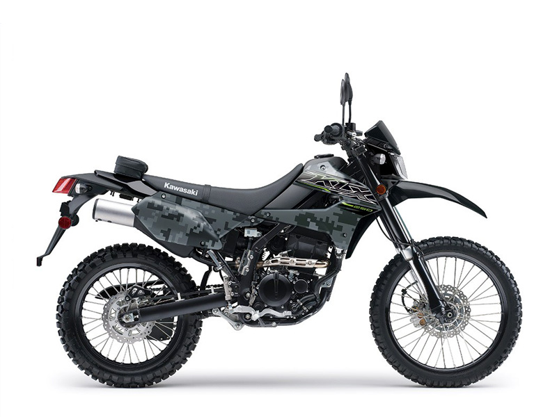 Kawasaki KLX250 ngụy trang